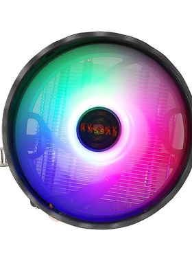 寒霜300 纯铜4热管静音cpu散热器主机风扇铜管静音下压式CPU风扇