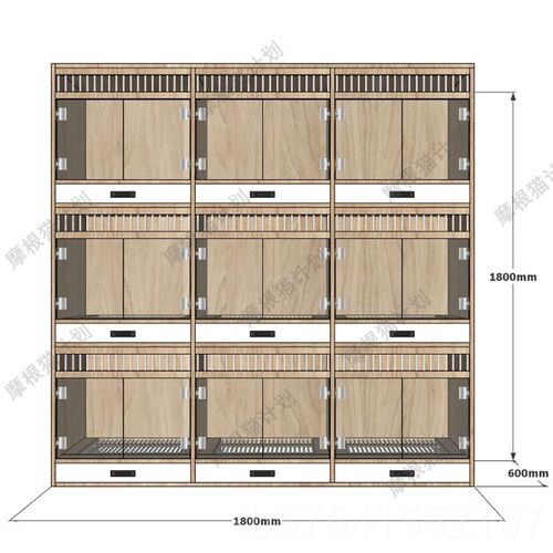 北宠欧柜狗笼豪华狗寄养柜物店狗柜展示柜小型带厕所定制寄养