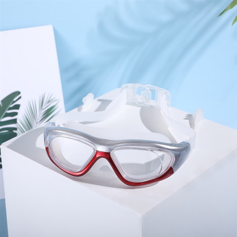 Summer LarghG Frame Swimaing Goggles HD Transparent elmsses 包装 纸自封袋 原图主图