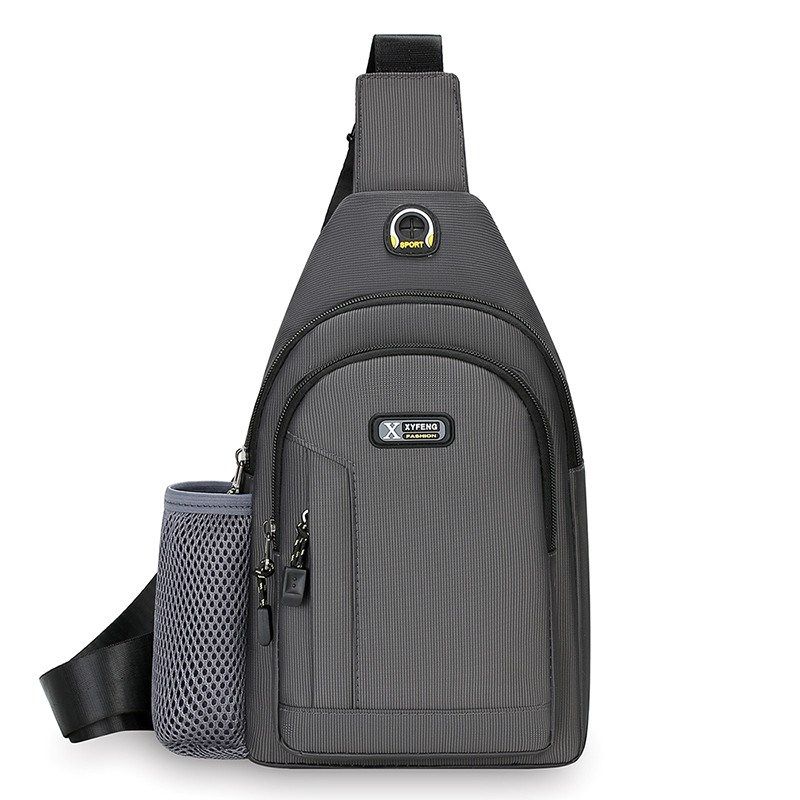 胸包男2024新款户外防水牛津布男士胸前包男包大容量单肩斜挎新款,箱包皮具/热销女包/男包,男士包袋,淘宝优惠券,粉丝福利购,淘宝优惠卷