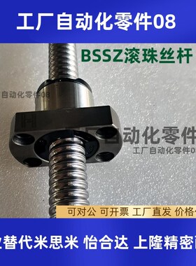 滚珠丝杆BSSZ BSST BSSR0802 0804 1010 1204 1505 1510 2020 32