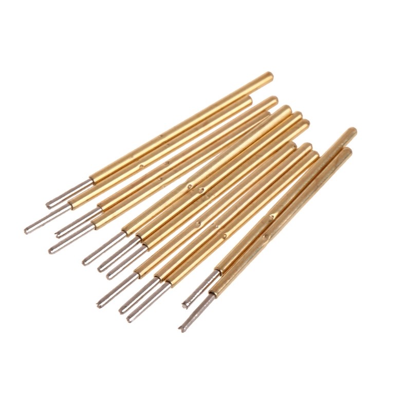100 Pcs Spring Test Probe Pogo Pin P50-Q1 Dia 0.68mm Length