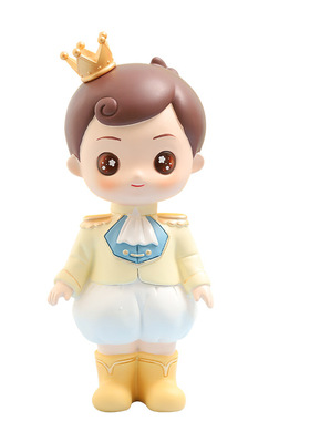 现货蛋糕摆件王子与公主烘培装饰品树G脂汽车摆件学生礼品笔筒风