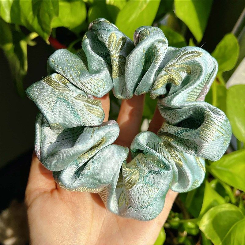 云泽锦织锦缎面大肠发圈高级定制小众女发绳发箍章小蕙发饰,饰品/流行首饰/时尚饰品新,发饰,淘宝优惠券,粉丝福利购,淘宝优惠卷