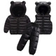 Winter Faux 新品 Sets Boys Baby Warm Girls Toddler Clothing