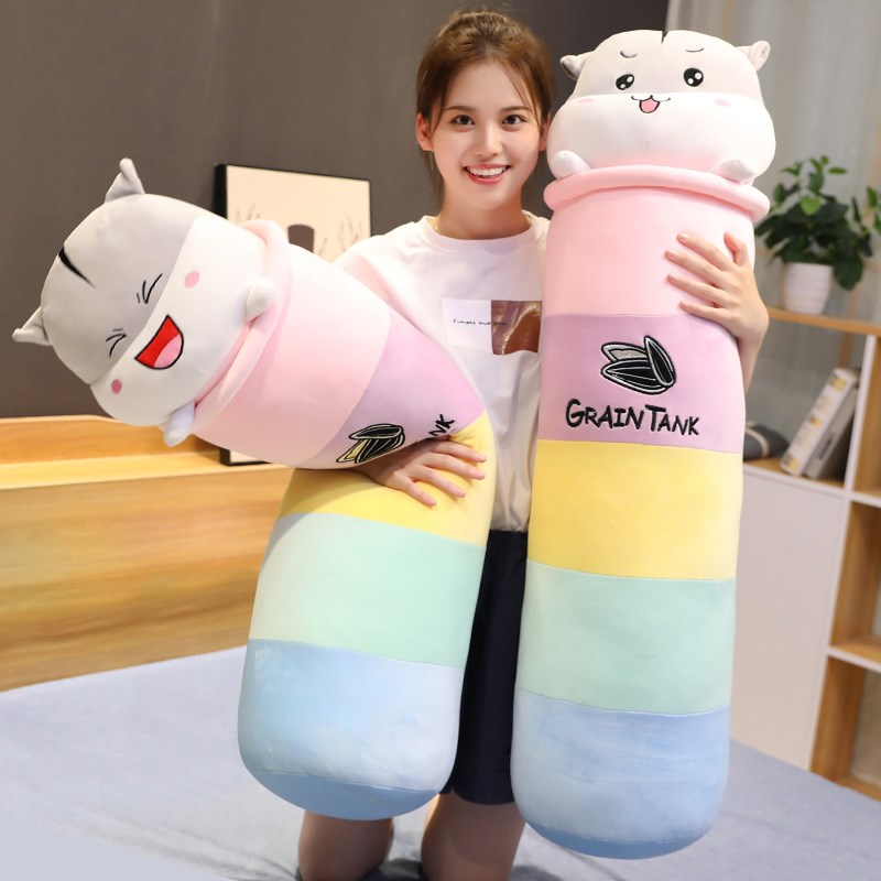 可爱玩偶抱枕女生睡觉长条夹腿抱着睡公仔床上布娃娃毛绒玩具女孩