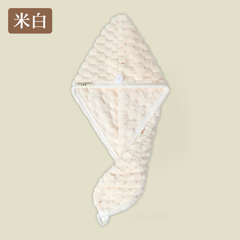 小众高货干发帽女超强吸水速干帽加厚2024新款干发巾洗擦头发的浴