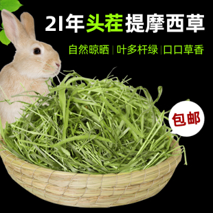 厂家21年新提摩西草干草兔子兔粮龙猫粮食用品豚鼠荷兰猪饲料牧草