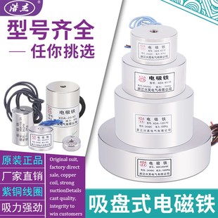 直流吸盘式 220V 微型电磁铁电吸盘可非标定制12V 24V