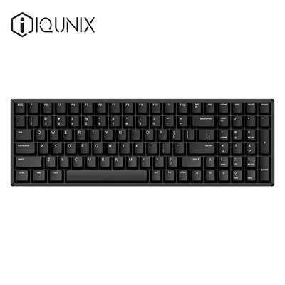 IQUNIX F97黑武士无线机械键盘 办公蓝牙客制TTC金粉快银轴热插拔