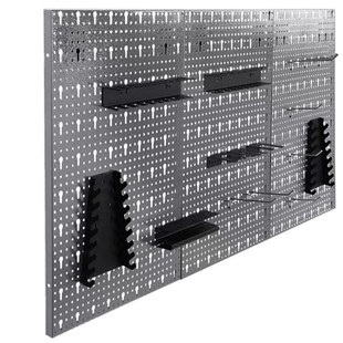五金工具挂板洞洞板工具挂钩工具展示挂板挂钩收纳金属桌面洞洞板