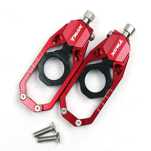 速发适用TMAX530/TMAX560MT-09XSR900改装链条调节器后轴皮带调整