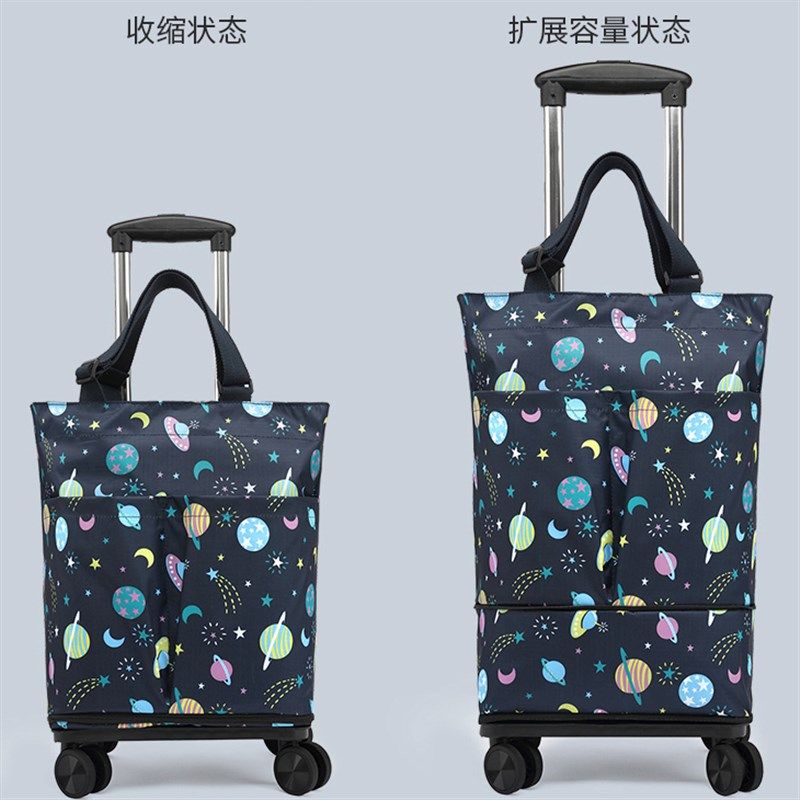 超轻便购物袋可折叠拉杆手拉车家用便携购物神器买菜车拖车小拉车,收纳整理,便携购物车,淘宝优惠券,粉丝福利购,淘宝优惠卷