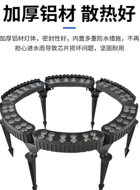 户外防水LEDi抱树灯景观园林植物灯亮化工厂照明地插灯环形照树灯
