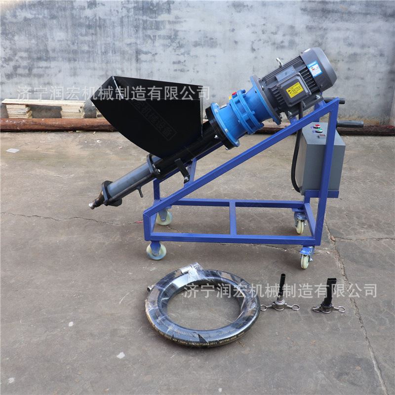 电动水泥灌浆机 小石子模具灌浆G 小型砂浆门窗门缝注浆