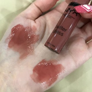 butter 新品 日杂清透奶茶NYX gloss唇釉唇蜜BLG16 现货 praline17