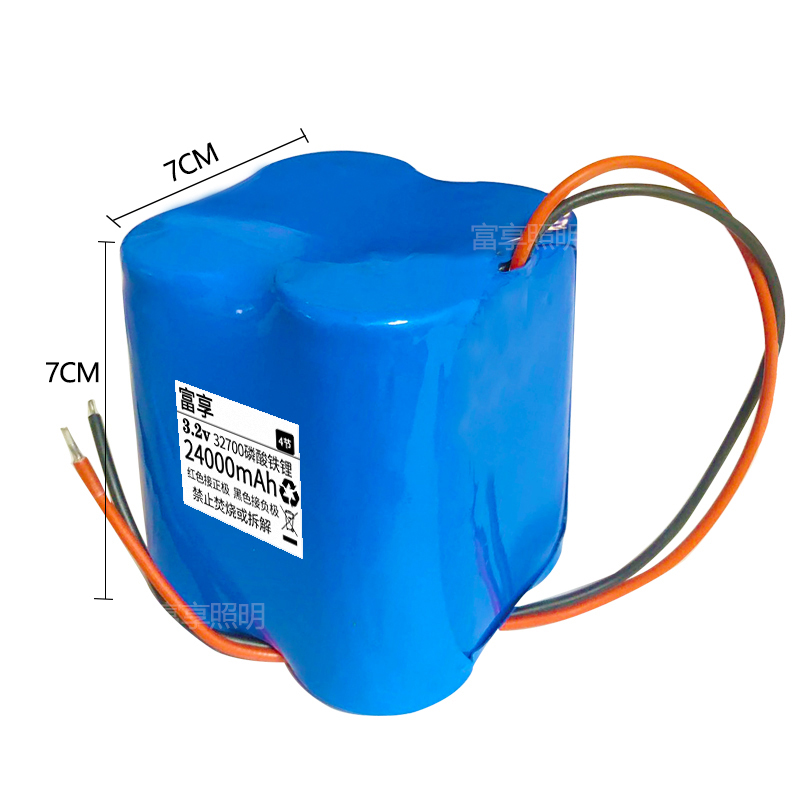 32650磷酸铁锂32l700动力电池3.2v大容量6.4伏户外9.6V可充电12.8