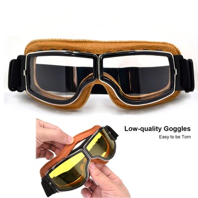 Helmet Mx-Goggles Ski-Glasses Biker Vintage Motorcycle Scoot
