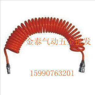 。PE弹簧管 PE8*5 带接头12米 DPE空压机软管 伸缩螺旋管气泵吹风,农用物资,苗木固定器/支撑器,淘宝优惠券,粉丝福利购,淘宝优惠卷