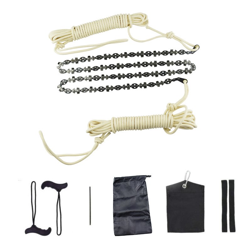 锯子 手拉链锯 48英寸锯链锯程9米高 园林户外伐木修X枝工具高枝