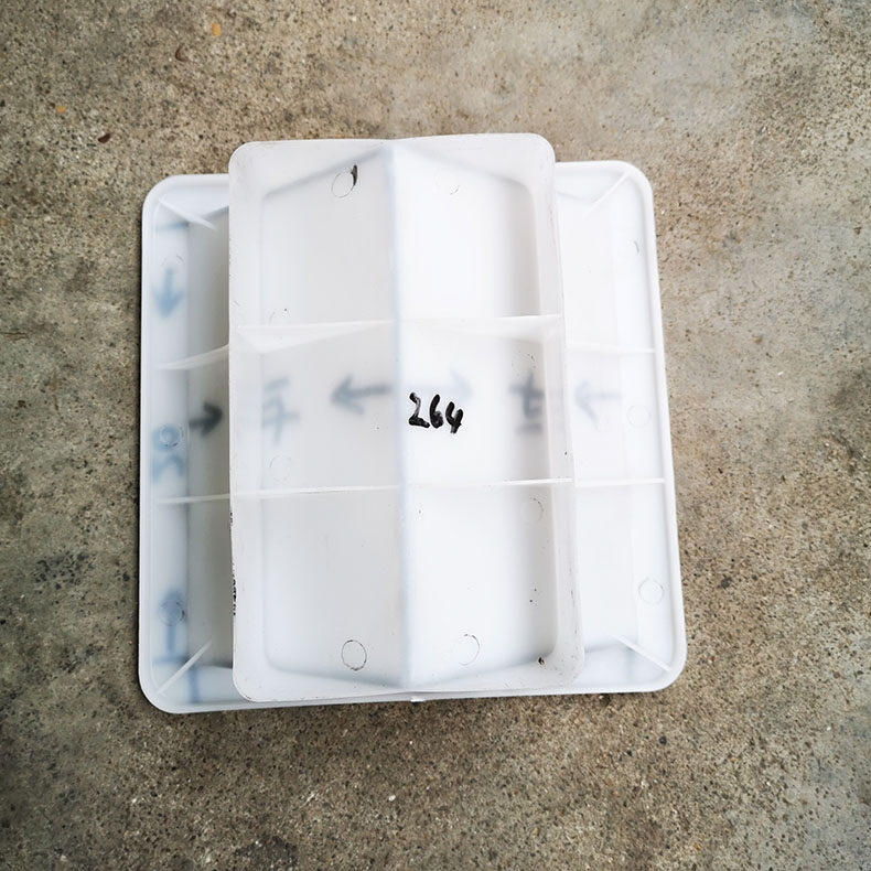 木砖三角形塑料模具20x20x14河南砌块水泥混凝土砼制品