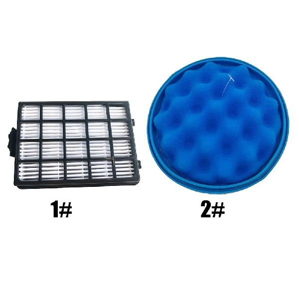 1 Set Blue Round Sponge wFilter Or 1 Set Dust Filter Vacuum