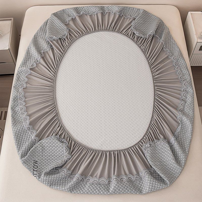 夏季冰丝凉席床笠款三件套凉感豆豆席可机洗床罩席子夏天2024新款,床上用品,冰丝席,淘宝优惠券,粉丝福利购,淘宝优惠卷