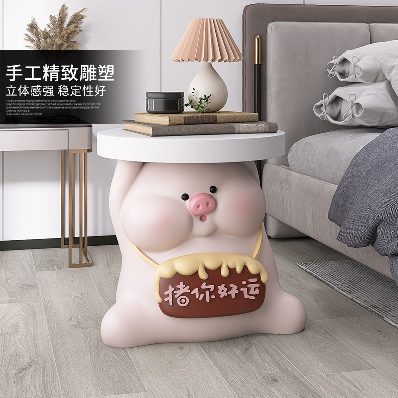 大型猪落地摆件客厅电视柜茶几沙发边几床头家居饰品乔迁新居礼品,家居饰品,落地摆件,淘宝优惠券,粉丝福利购,淘宝优惠卷