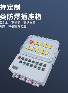 防爆仪表箱 防爆接线箱IIrB IIC Extb 防爆检修箱BXS51防爆控制箱