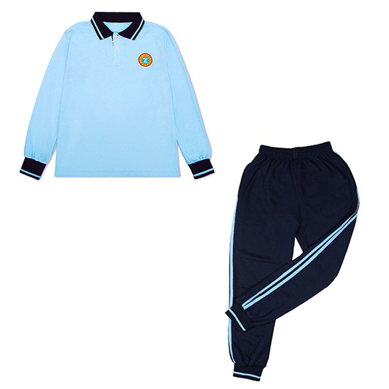 新品校服佛山市南海区里水中学校服中学生纯棉男女运动服短袖短裤