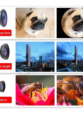 Fish Eye for iPhone Huawei Samsung Xiaomi Telefoon Phone Len