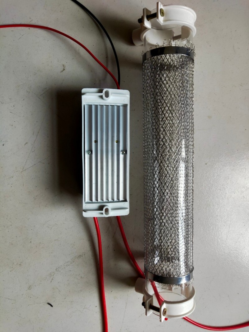 5g/1消g/2i0g高浓度玻氧臭璃管发生器臭氧0毒机电源空气净化器配