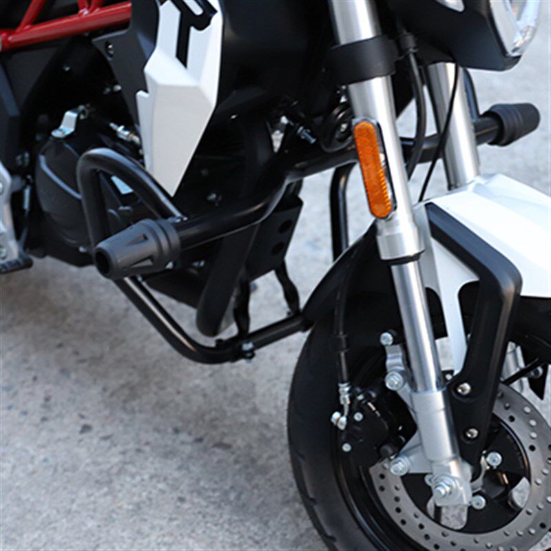 适用于宗申150R街车酷跑改装保险杠前护杠防摔杠ZS150-45A配件