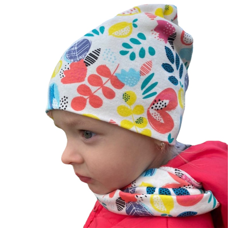 速发Autumn Winter Baby Hat Cap for Girl Cotton Baby Hat for