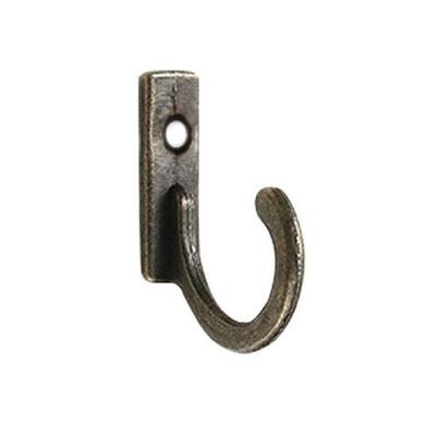 极速Single Prong Hook Mini Size Wall Mounted Retro Cloth Han