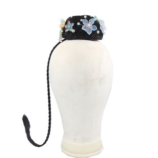 胶州秧歌古典舞蹈钱鼓舞澜水见月圆头饰艺考民间舞伞舞扇子舞发饰