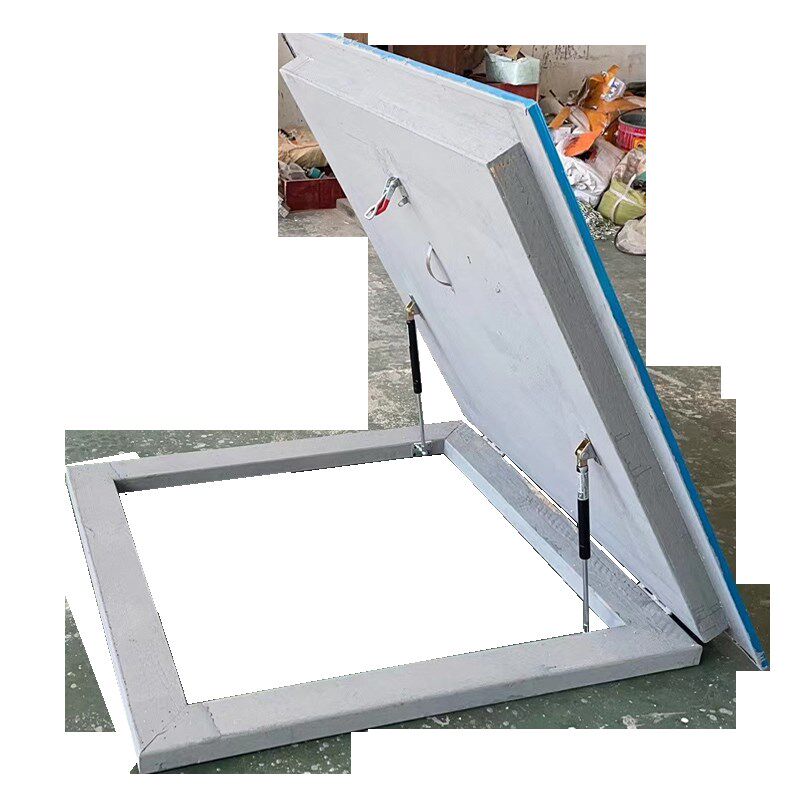 屋面上人孔盖板成品检修孔12xj201上人口屋顶检修口天井天窗木制