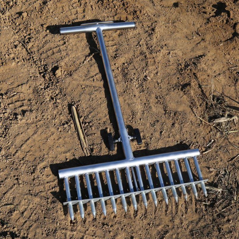 栽葱神器种葱栽苗器打眼大葱叉子自动打孔工具洋葱U种菜移栽移苗