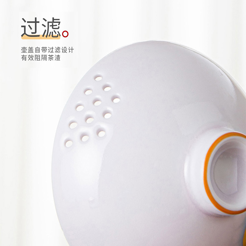 旅行茶具户外喝茶装备套装随身露营茶杯小套旅游泡茶壶便携快客杯