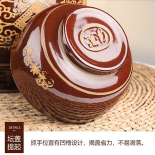 加厚泡菜坛子密封外盖补配 泡菜坛子盖子单卖酸菜罐子家用土陶老式