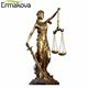 Antique Greek Bronze Justice Goddess ERMAKOVA European 推荐