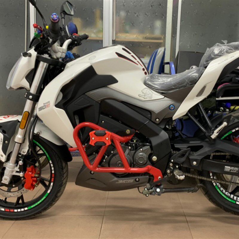 适用于贝纳利83552小迅龙150s护保险bj杠1150-3改装特技竞技防摔