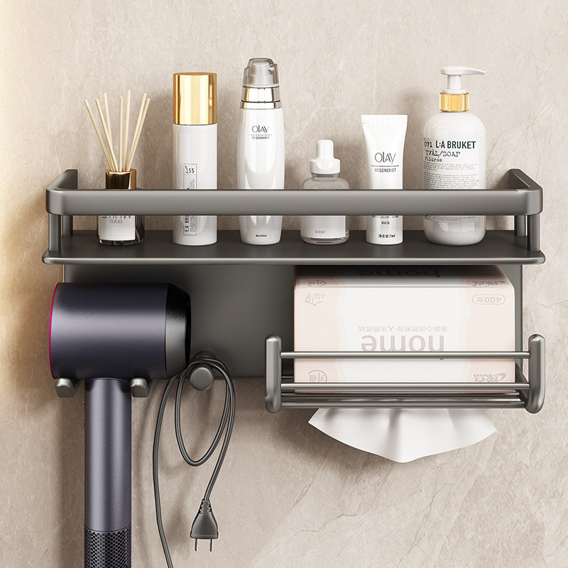 吹风机置物架免打孔壁挂化妆室浴室徕芬吹风机支架多功能收纳层架,家庭/个人清洁工具,浴室角架/置物架,淘宝优惠券,粉丝福利购,淘宝优惠卷