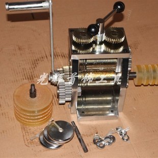 手摇压线机手摇压片机手动压条机手镯压弯机O 压片手镯戒指压弯机