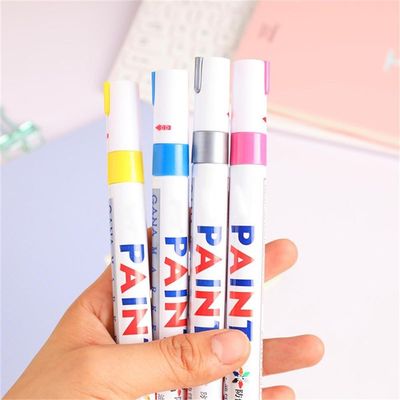 推荐1pcs Waterproof Car Paint Pen Car Wheel Tire Oily Painti