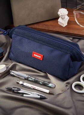 Angoo Boat Type Pen Case Pencil Bag Washable Oxford Cloth S