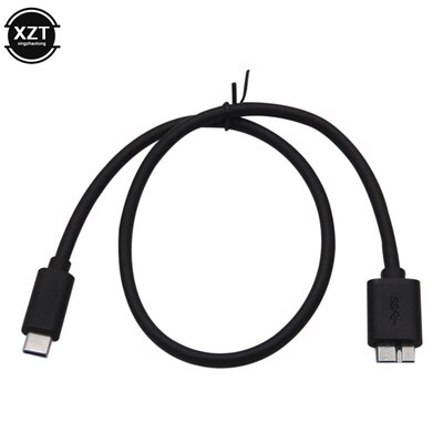 USB 3.1 Type C to USB 3.0 Micro B OTG Cable Connector For H