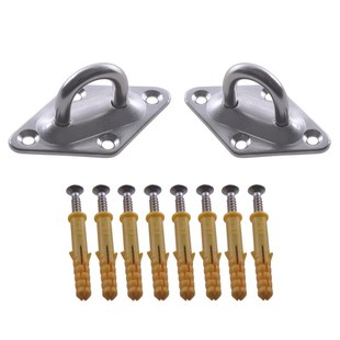 2pcs 60x40MM Steel Hook Stainless 304 Triangle Design