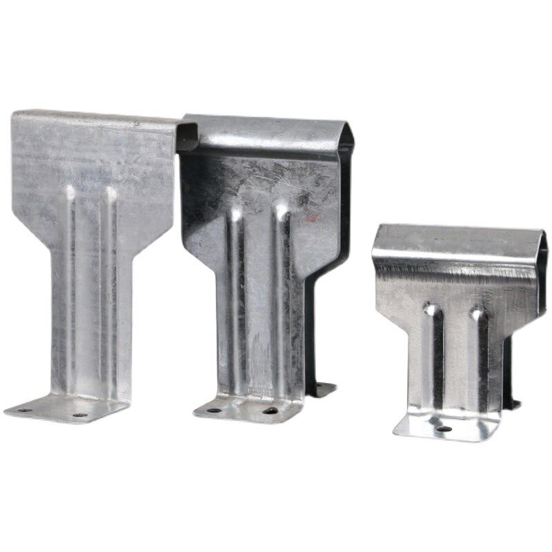 整件彩钢瓦760/820/470/788暗扣镀锌加高角驰三中边固定支架卡扣