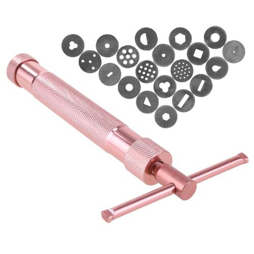 20 Discs DIY Craft Pottery Clay Extruder Fondant Cake Pastry